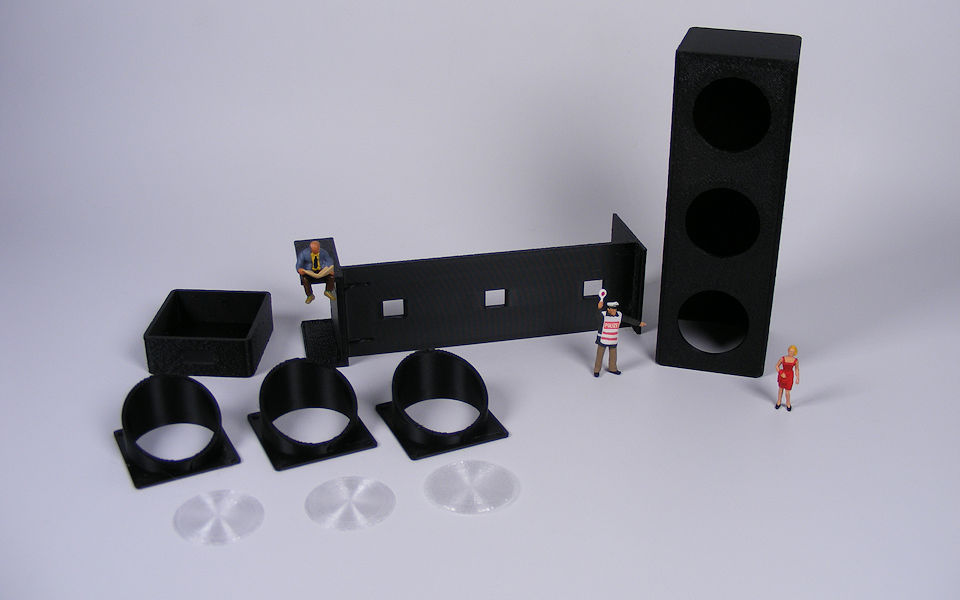 3D-gedrucktes Gehäuse 3D-gedrucktes Gehäuse
