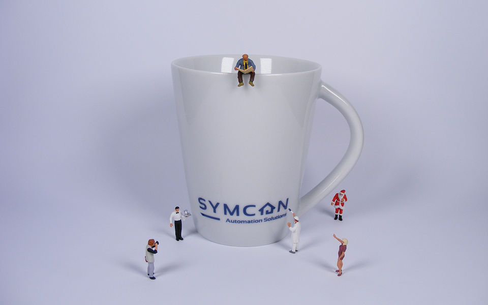 Die Symcon-Tasse für ein Heißgetränk